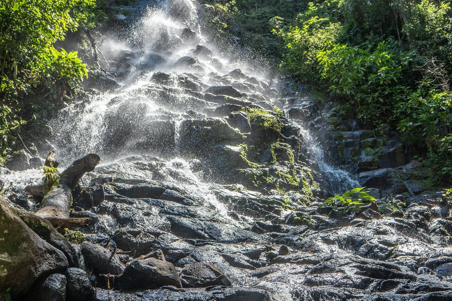 Wasserfall im Regenwald von Paraguay